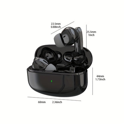TWS Wireless Headphones Headphones Earbuds - Unrivaled true wireless freedom ergonomic design for ultimate comfort HIFI sound with Bass, ACC Stereo HD Calling and - Compatible with Android and iPhone, ideal for sports and mus