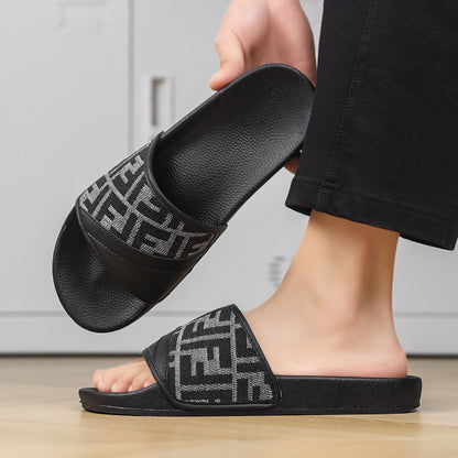 Men's Summer Breathable PU Slip-On Outdoor & Beach Shoes