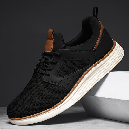 Men's Casual Lightweight Mesh Sneakers Breathable Business Shoes