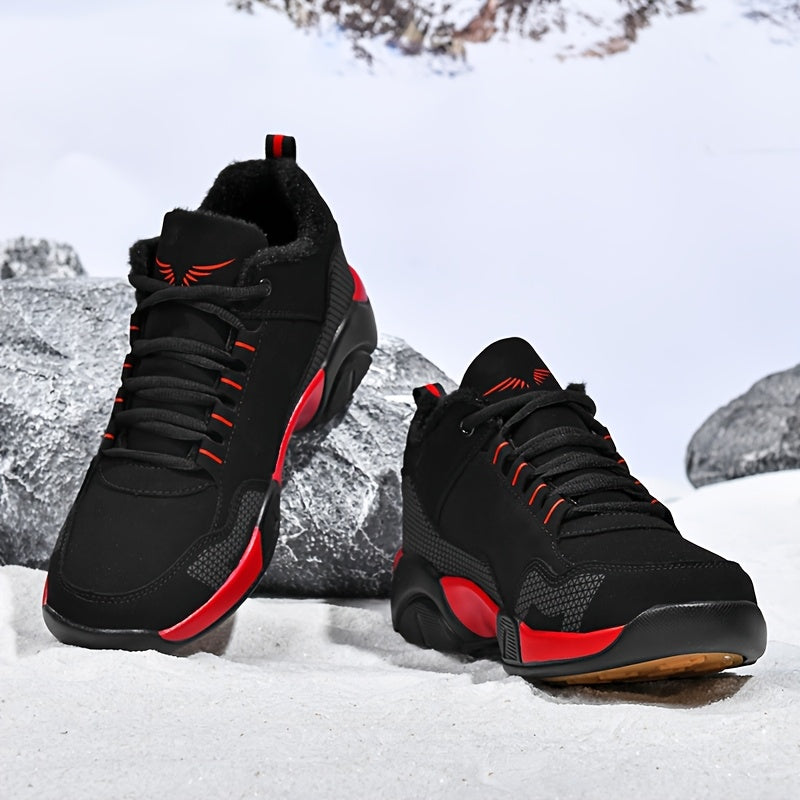 Men's & Women's Heavy-Duty All-Season Ankle-High Winter Boots Sneakers - Thick Warm Traction Rubber Sole, Casual Outdoor Shoes for Snow, & Daily Wear, Shoes For Men, Trainers, Trainers For Men, Sneakers Shoes For Men, Winter