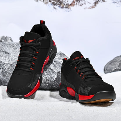 Men's & Women's Heavy-Duty All-Season Ankle-High Winter Boots Sneakers - Thick Warm Traction Rubber Sole, Casual Outdoor Shoes for Snow, & Daily Wear, Shoes For Men, Trainers, Trainers For Men, Sneakers Shoes For Men, Winter