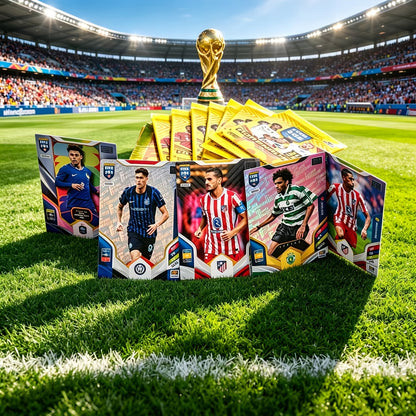 2026 World Cup Football Star Collector Card Pack - 6 Random Cards