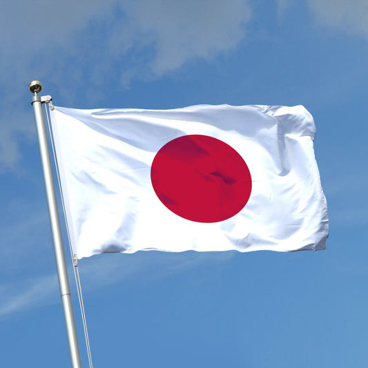 Durable Japanese Flag for Outdoor Yard and Garden Decor, Polyester