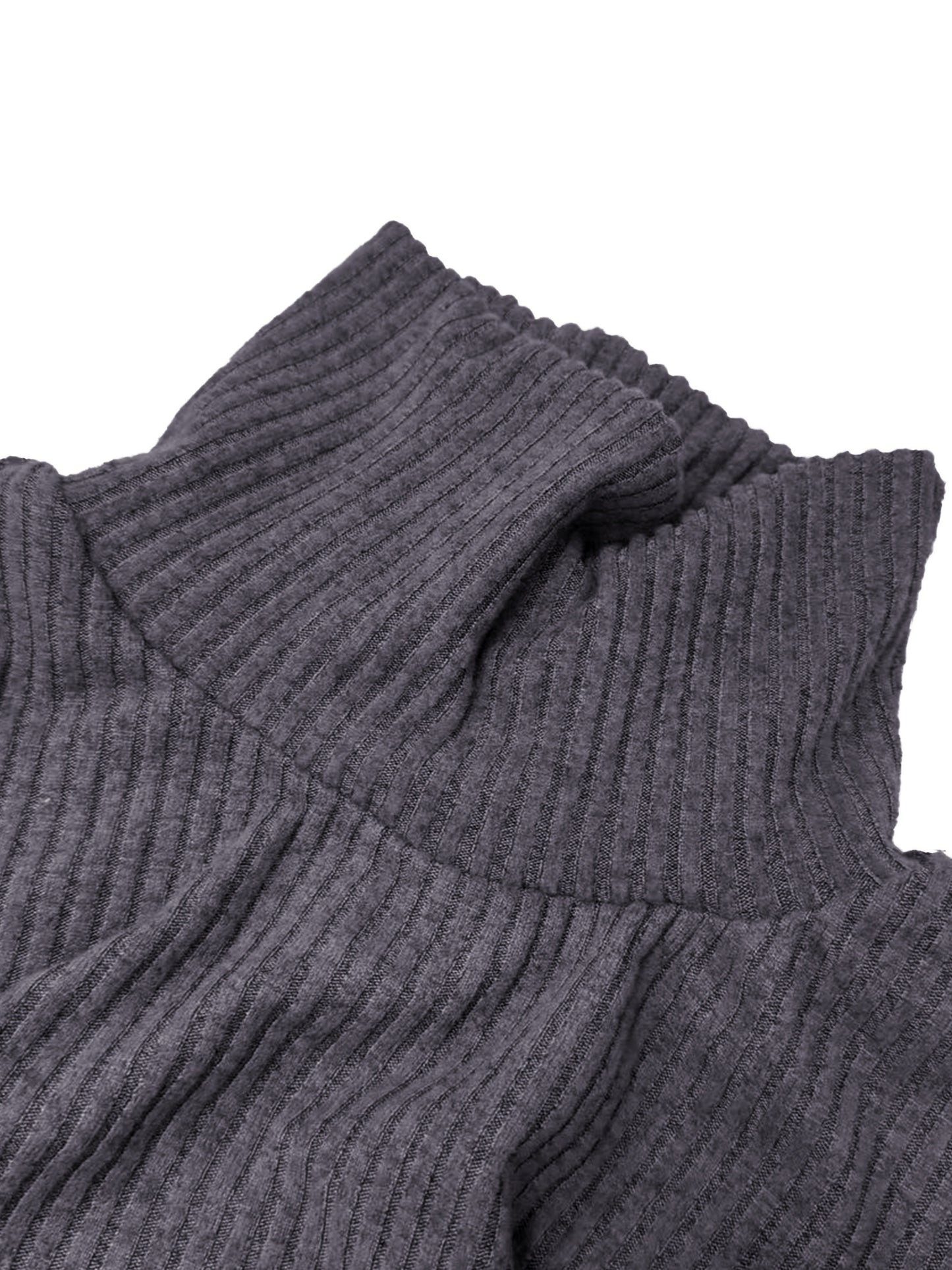 Men'S Long-Sleeve Sweatshirt for Autumn And, Featuring a High Collar, Knitted Design, Casual And Stylish for Outerwear