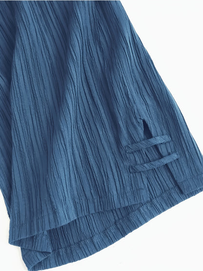 Elegant Women’s Wide-Leg Striped Pants for Spring and Summer