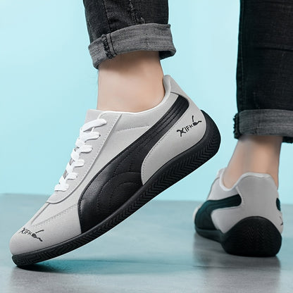 Men's Vintage Casual Loafers Breathable Lace-Up Shoes