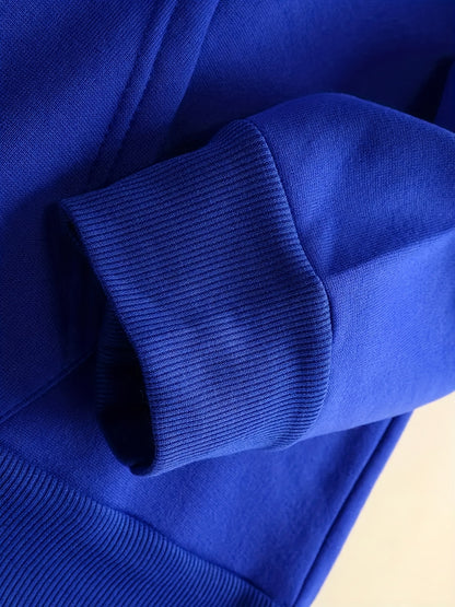 Men'S Heavyweight Hooded Sweatshirt with Santa Claus & Santa Hat Print - Thick Winter Pullover, Long Sleeve Hooded Sweater for Christmas, Halloween, New Year'S - Cozy Cold Weather Clothing For Men, Couples, Family - Ideal Hol