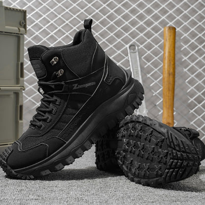 Men's Casual Outdoor Snow Boots, Warm & Versatile Design