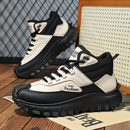 Men'S Outdoor Hiking Boots - Breathable PU Upper, Durable PVC Sole, Suitable for Trekking, Camping and Mountaineering | Military-Style Hiking & Camping Gear