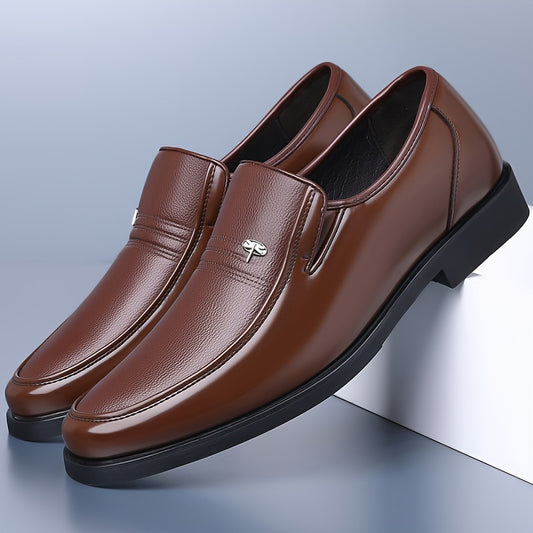 Men's Casual Loafers Slip-On Business Office Shoes