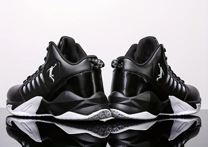 [sneakers] Extra-Large Outdoor Trail Shoes for Men, Featuring Slip Resistance, Shock Absorption, Durability, Trendy Basketball Design, Versatile Sports Footwear, Lightweight Comfort, Casual Style, Soft Sole, And Rebound Train