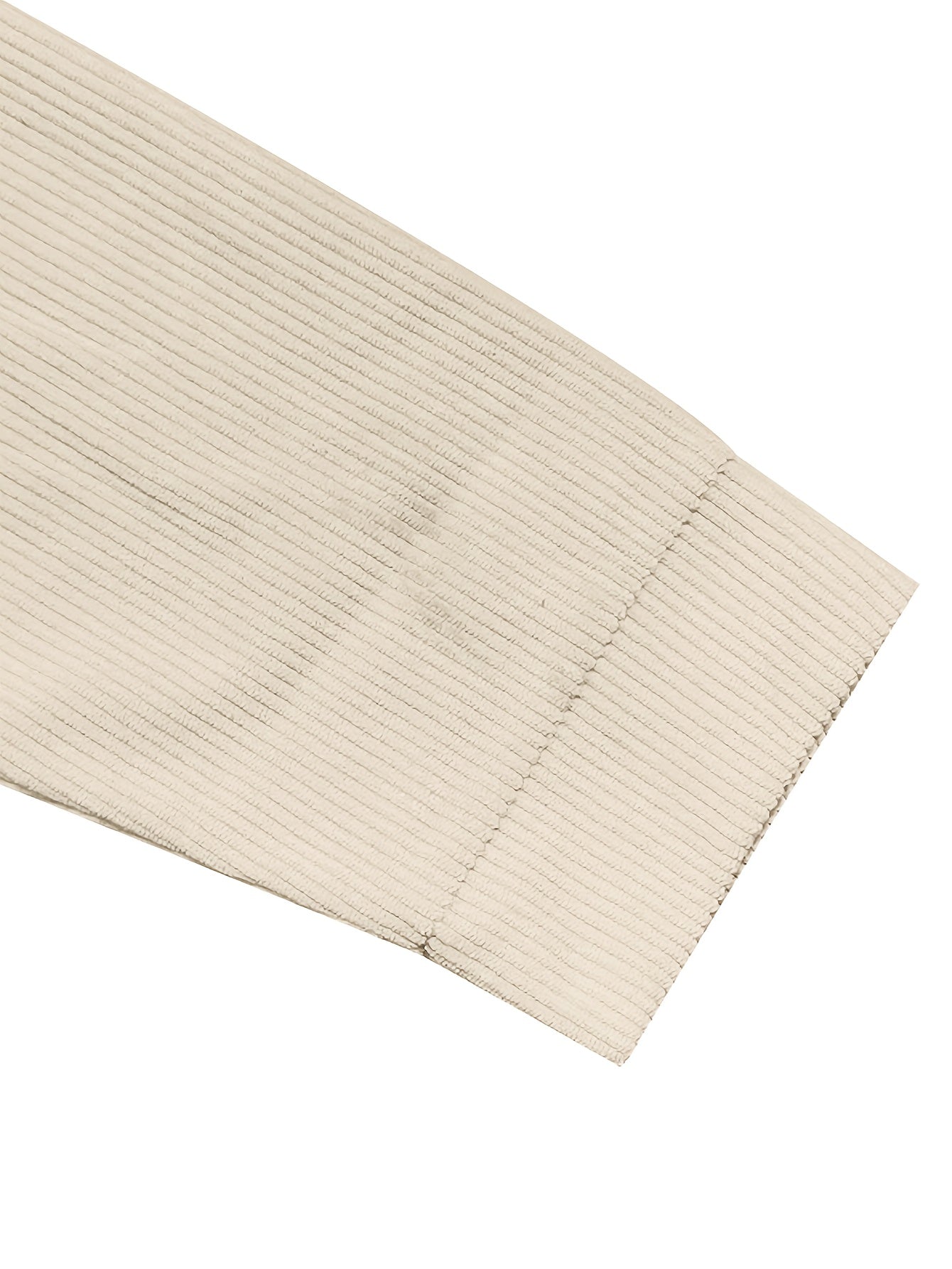 Men'S Long Sleeve Patchwork Fashion Warm Jacket, Corduroy Long Sleeve Warm Coat with Zipper Stand Collar Long Sleeve Casual Comfortable Autumn and Winter Style