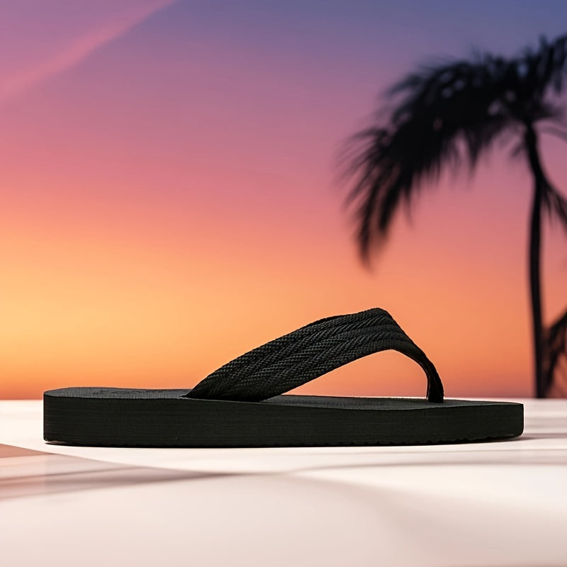 Men's Summer Beach Slippers with Durable EVA Sole