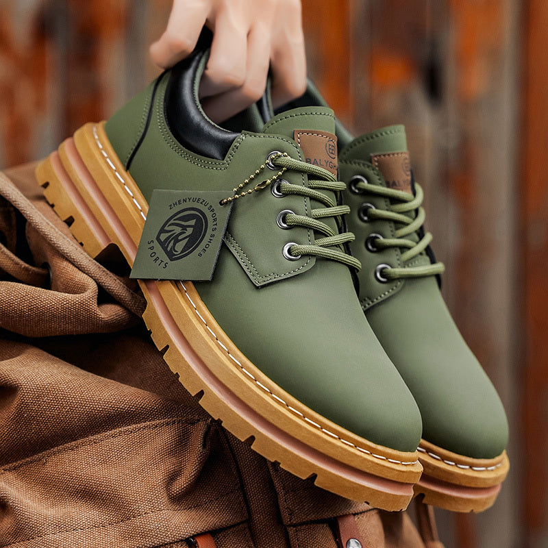 A Pair of Men'S Casual Sneakers, Trendy And Versatile Tennis Shoes, Outdoor Camping Footwear for Men - ayq