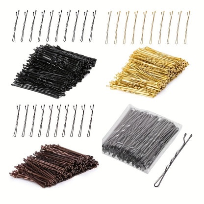 Wavy Alloy Hair Clips for Women - Elegant Styling Accessories