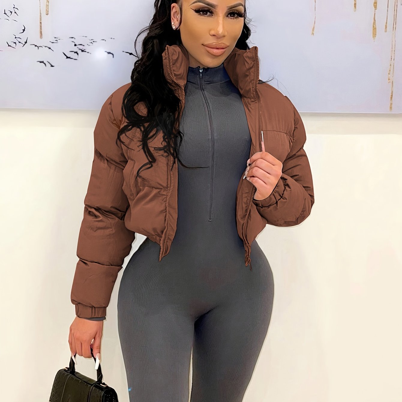 Autumn/Winter European and American Short Women's Jacket