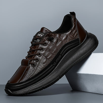 [sneakers] 2025 Men'S New Spring And Autumn Fashion Versatile Soft-Soled Casual Shoes Trendy Outdoor Sports Skate Shoes - ayq