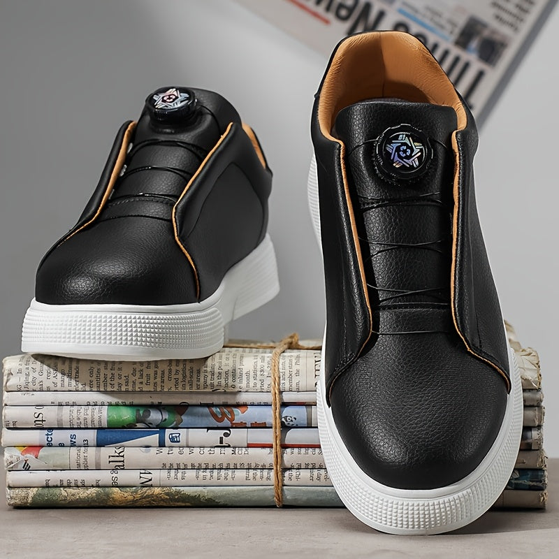 Men's Casual Sport Shoes with Slip-Resistant Buckle, All-Season