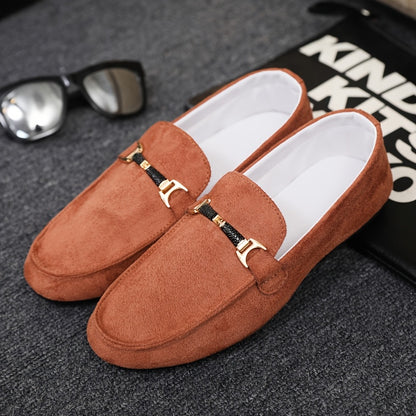 Men's Casual Canvas Slip-On Shoes Round Toe Summer Style