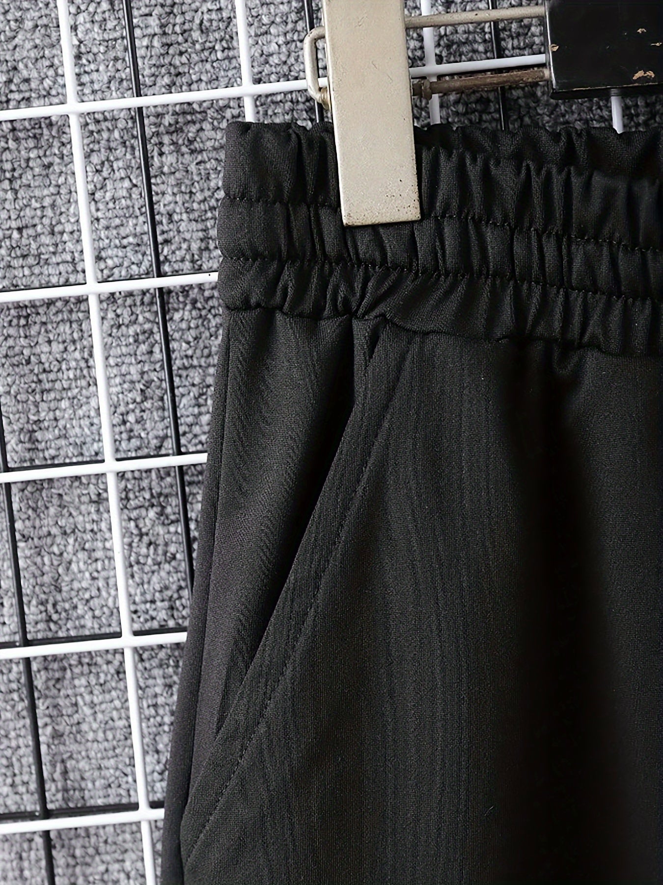 Men's suit short sleeve T-shirt and shorts