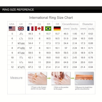 Vintage Heart Zirconia Women's Gold Zinc Alloy Ring Set