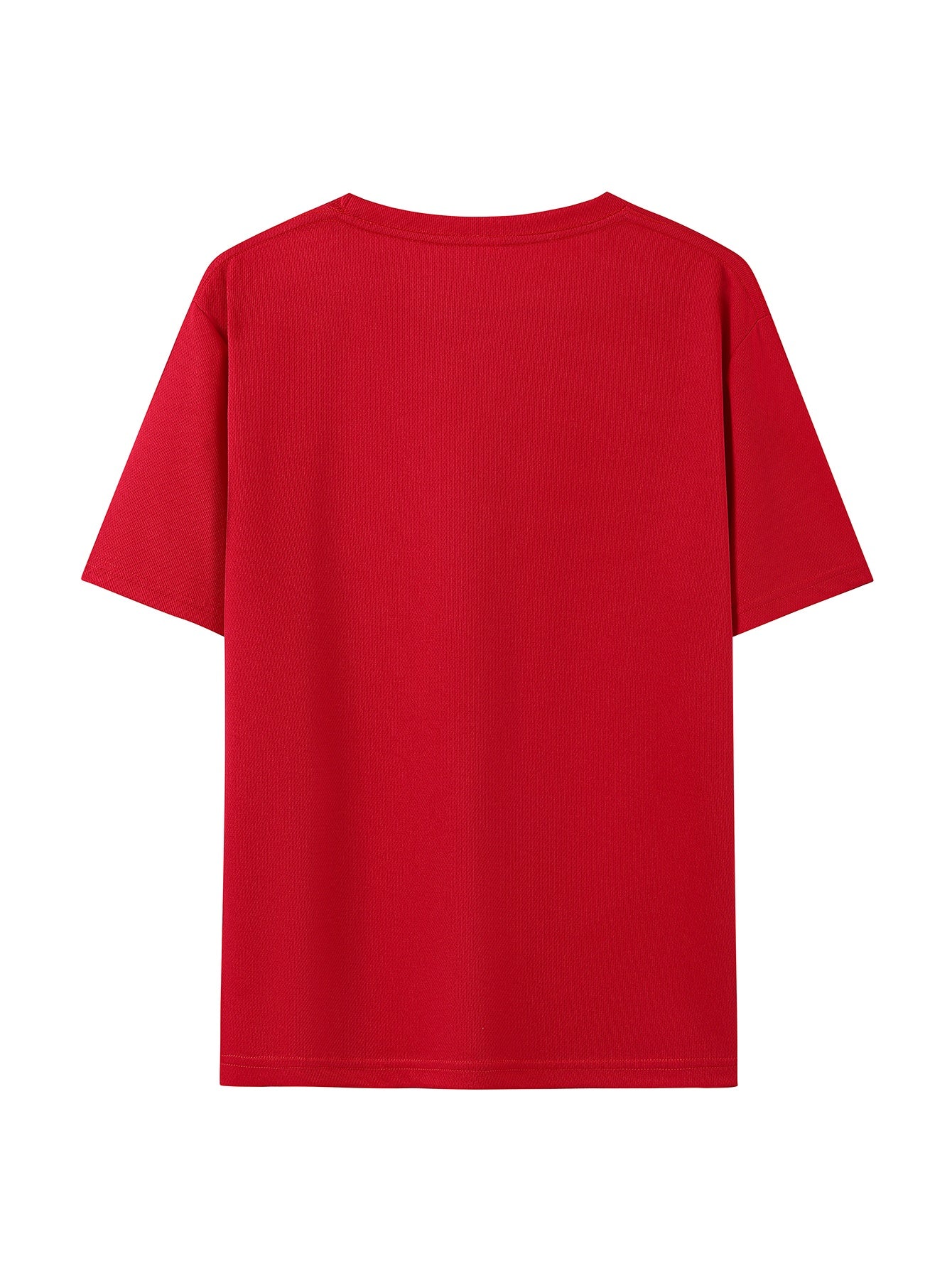 Men's Casual Crew Neck T-Shirt with Breathable Mesh