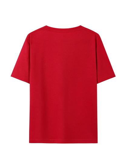 Men's Casual Crew Neck T-Shirt with Breathable Mesh