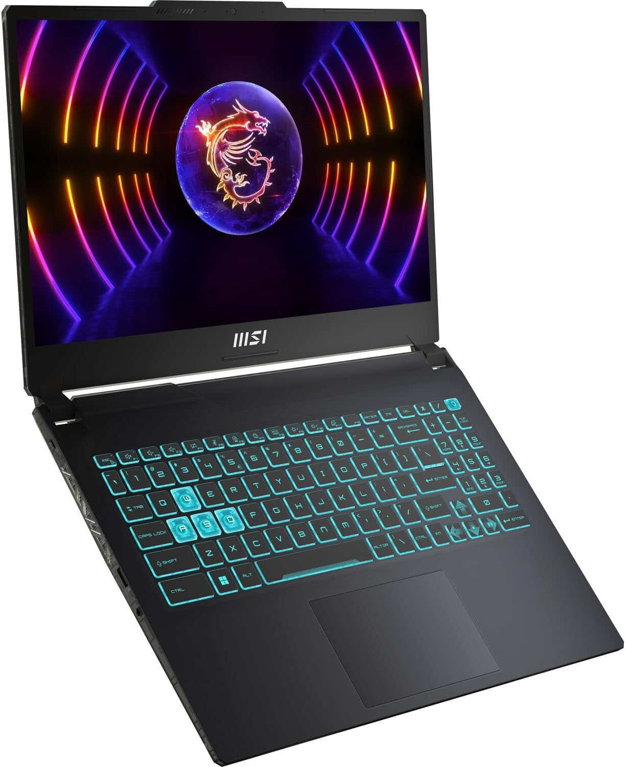 MSI Cyborg 15 Thin GF63 Gaming Laptop (15.6" FHD 144Hz, Intel Core I7-12650H, 32GB DDR5 RAM, 1TB SSD, Geforce RTX 4060 8GB), Webcam, Backlit KB, Wifi 6, Ethernet, IST Cable, Win 11 Home, 2023, Black