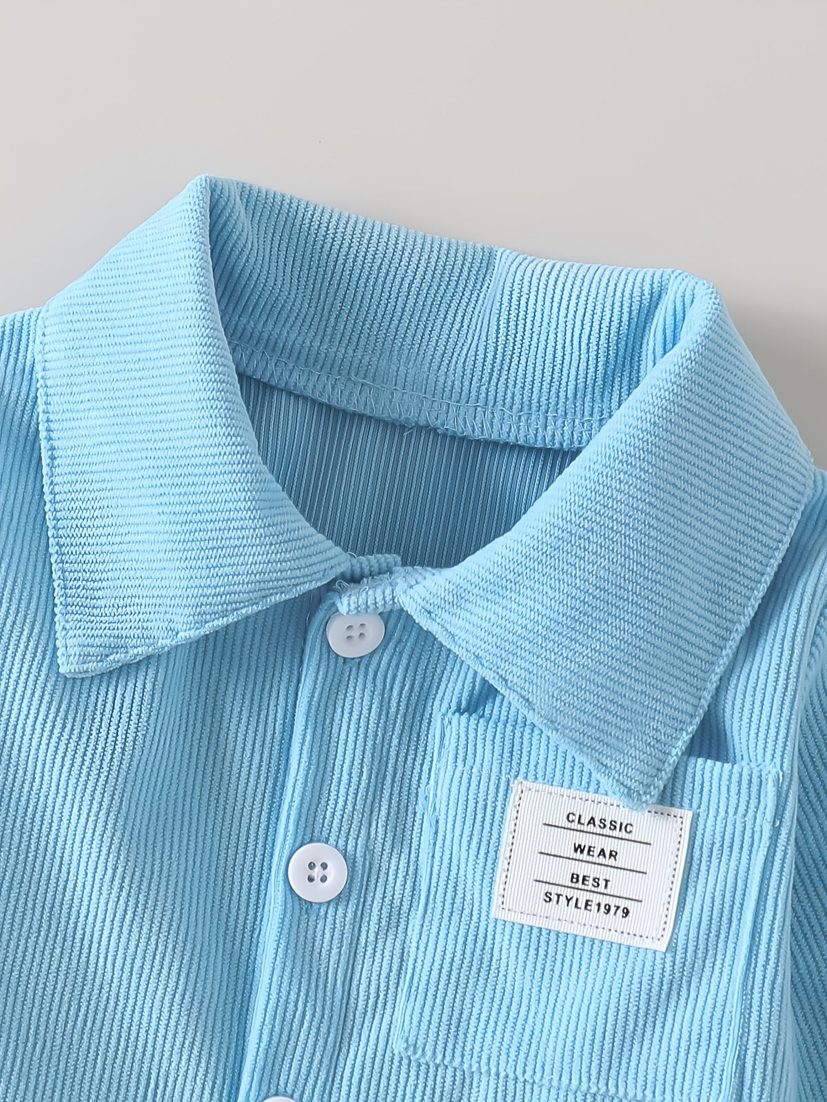 Boys' Cotton Blend Shirt and Jeans Set for Fall/Winter - ayq