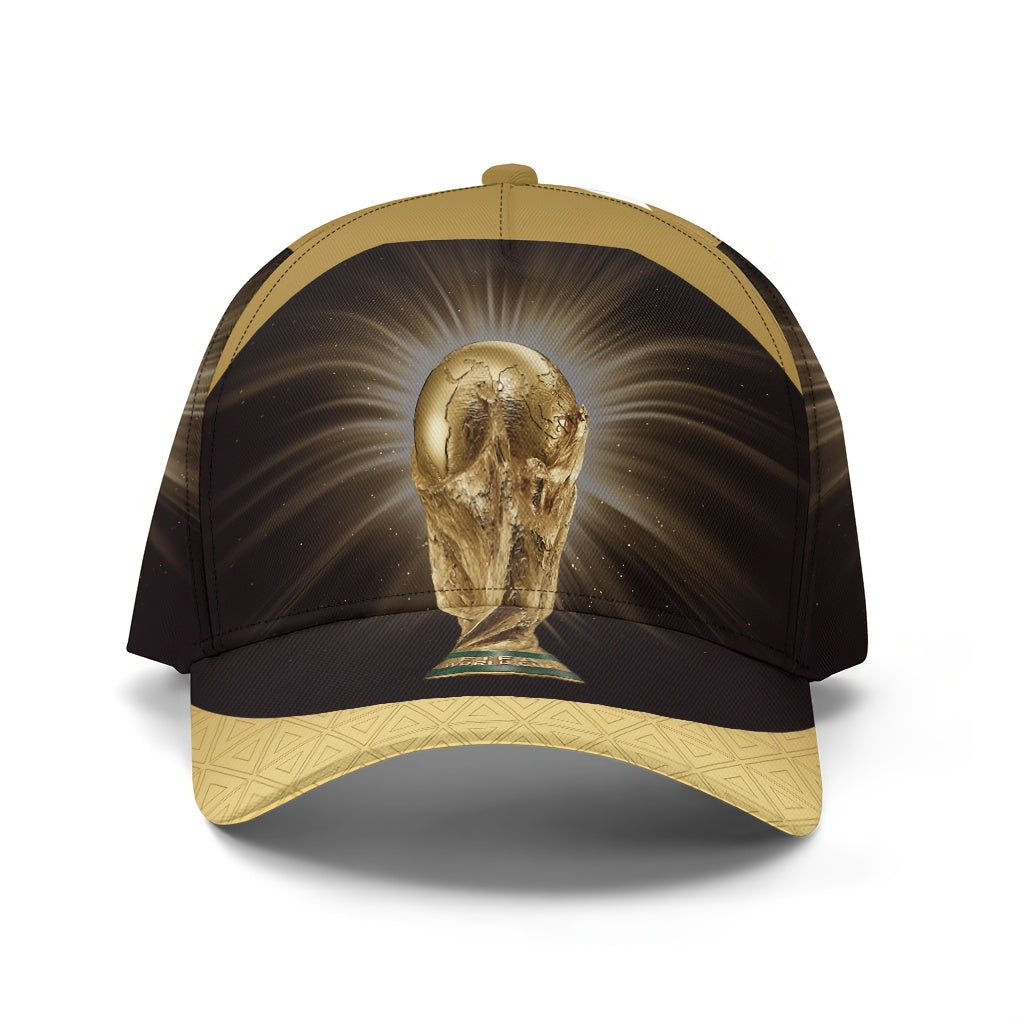 FIFA Official Adjustable Baseball Cap with Full-Print Flags