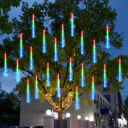 192 Leds USB Meteor Shower Lights - 8 Strands