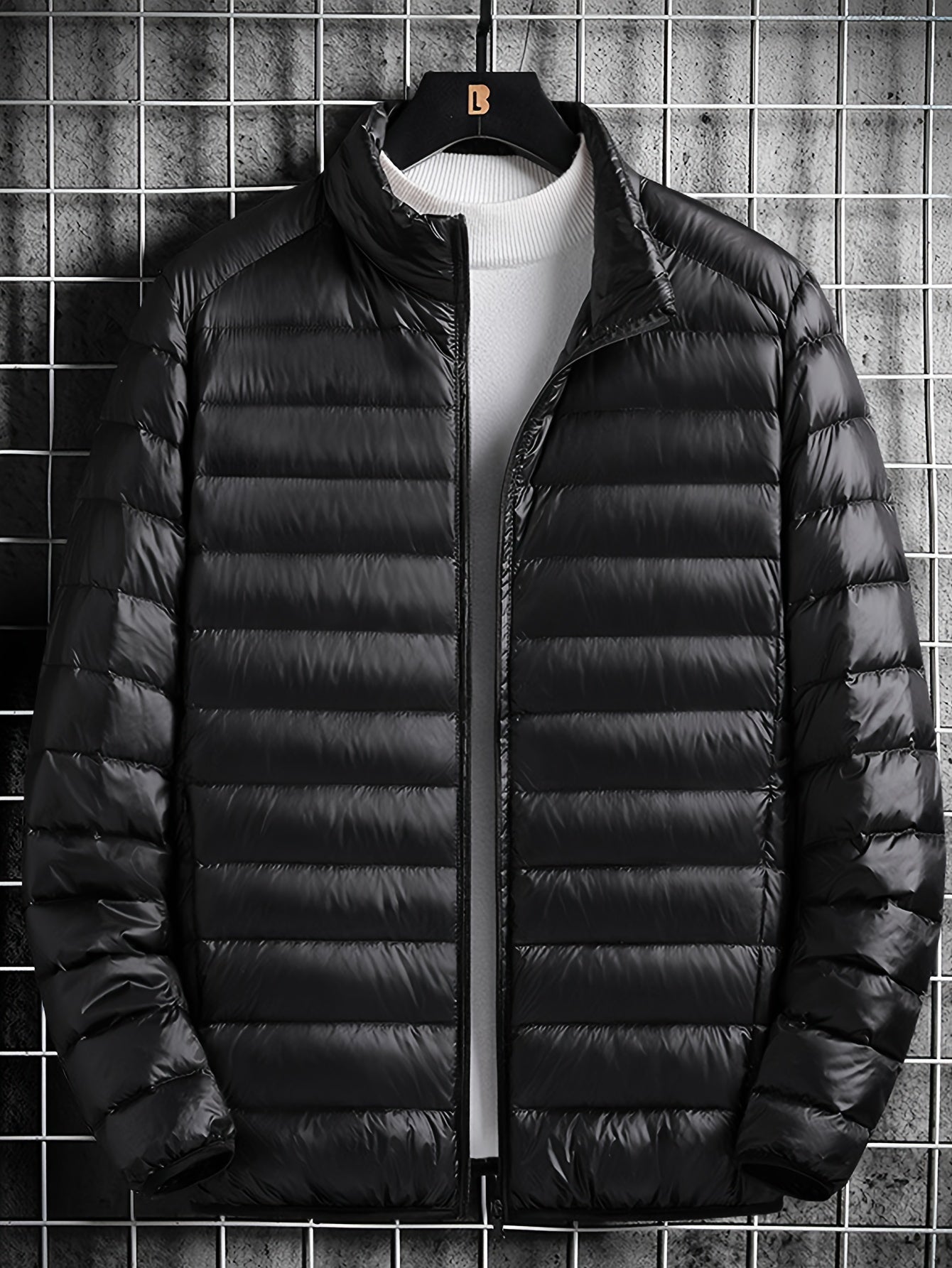 Men's Lightweight Jacket, Fashionable and Warm for Autumn and Winter, Perfect for Casual Outings