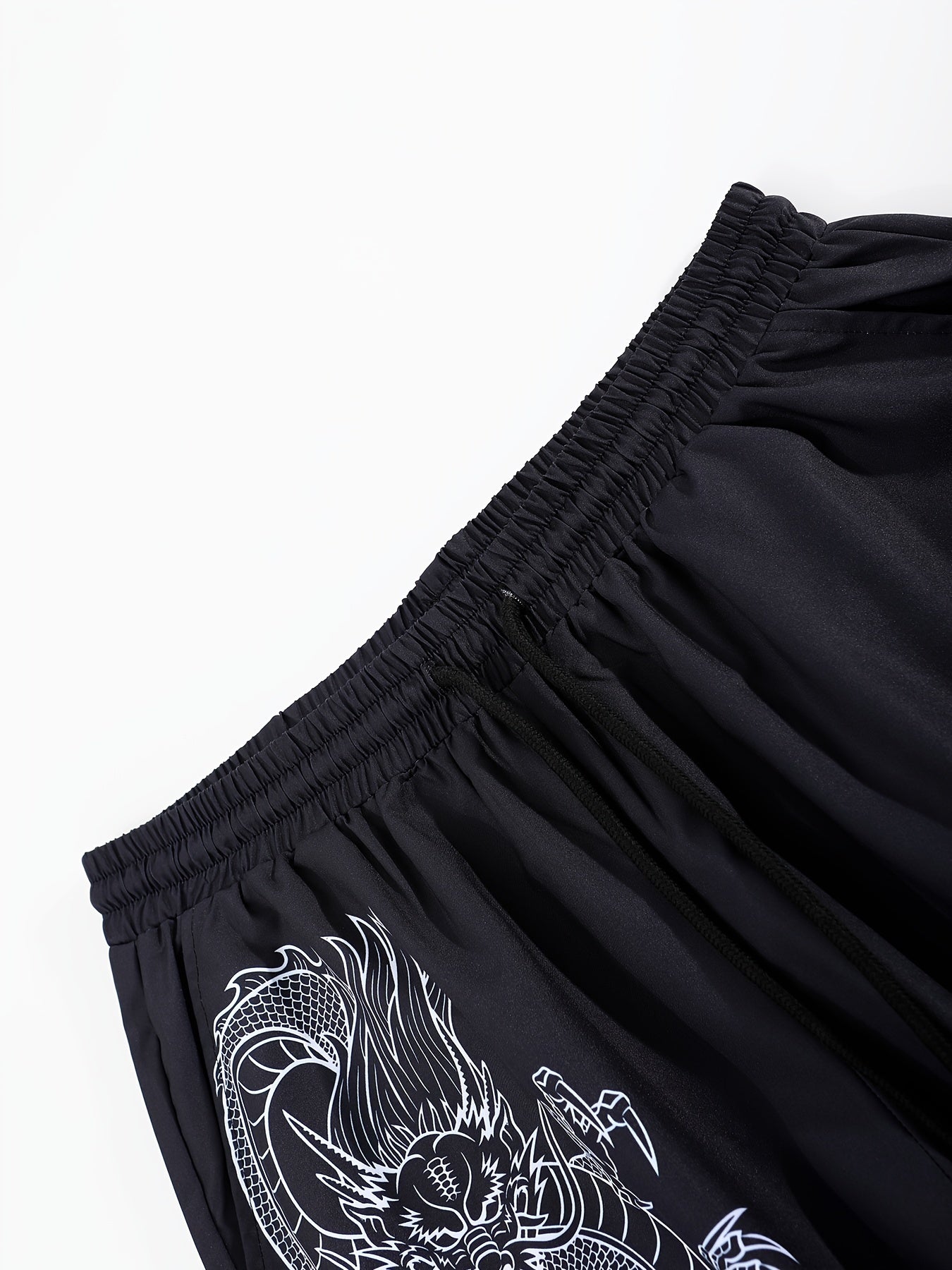 Men's Kimono Set with Carp Leaping Over the Dragon Gate Pattern