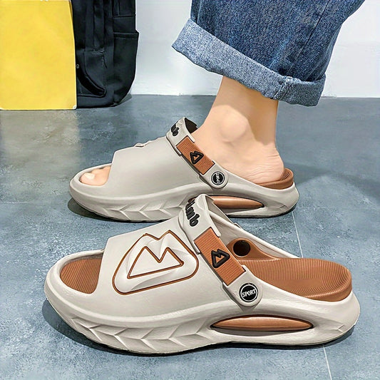 Men's Casual EVA Slip-On Height-Increasing Outdoor Slides - ayq