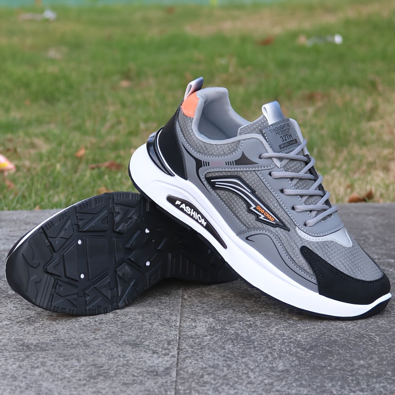Men's Lightweight Casual Shoes with Soft Rubber Sole