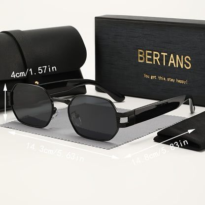 BERTANS Unisex Vintage UV400 Sunglasses Lightweight Frame