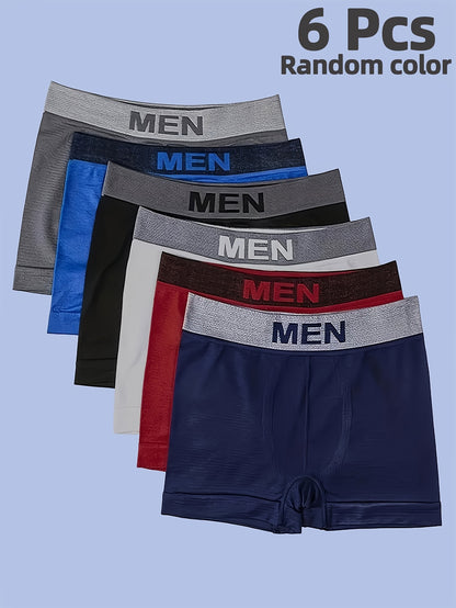 Men's Breathable Quick-Dry Boxer Underwear with Stretch