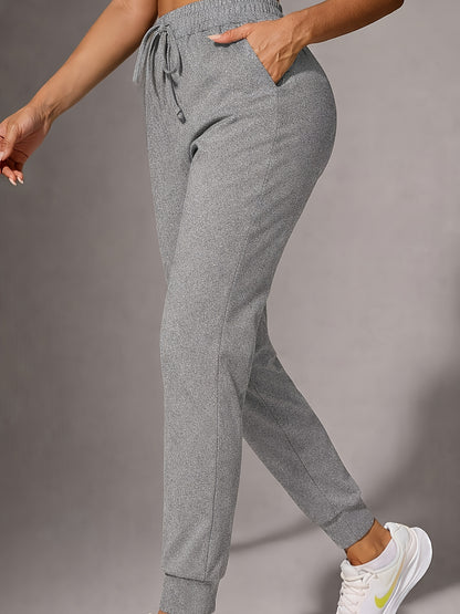 High-Waisted Lightweight Women's Athletic Joggers for Spring/Summer