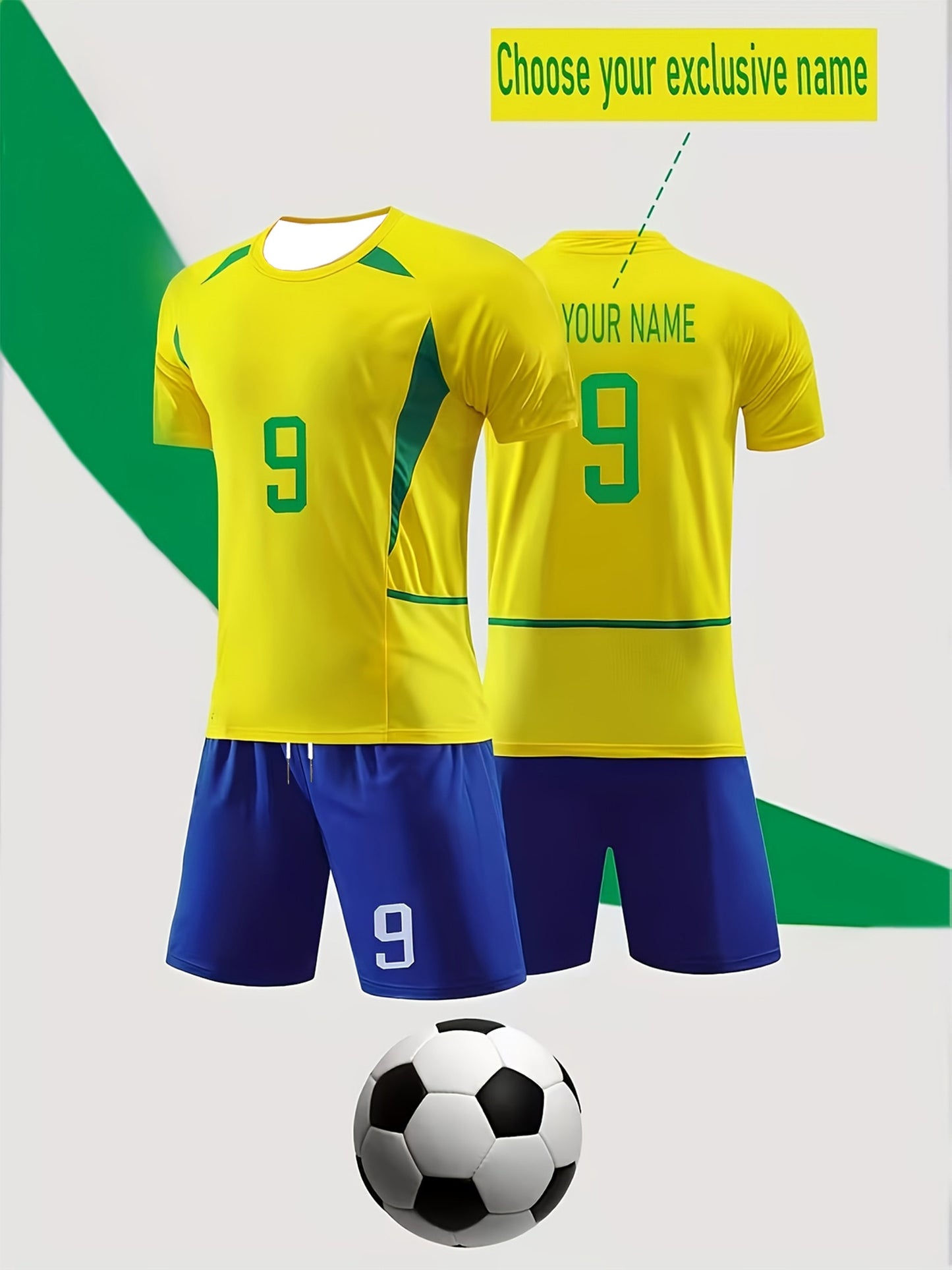 Men's Summer Casual Sportswear Set - Polyester T-Shirt & Shorts