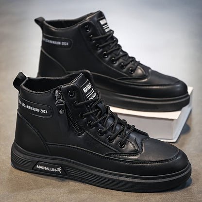 Men's Non-Slip Sports Boots with Breathable PU Lining