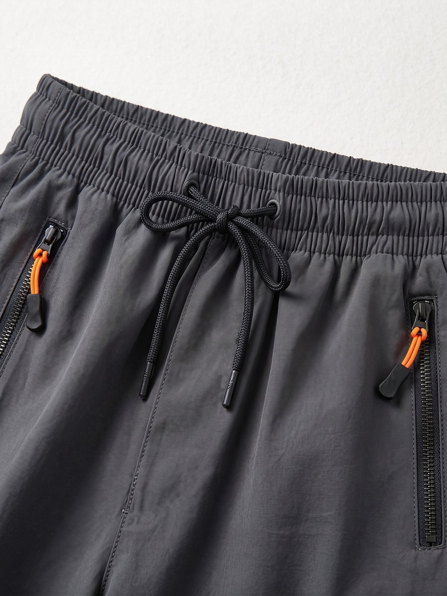 Men's Casual Loose-Fit Cargo Shorts with Elastic Drawstring Waist