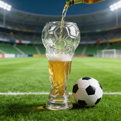 Trophy Style Shatterproof Beer Glass - Large Capacity Mug