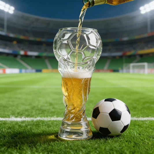 Trophy Style Shatterproof Beer Glass - Large Capacity Mug
