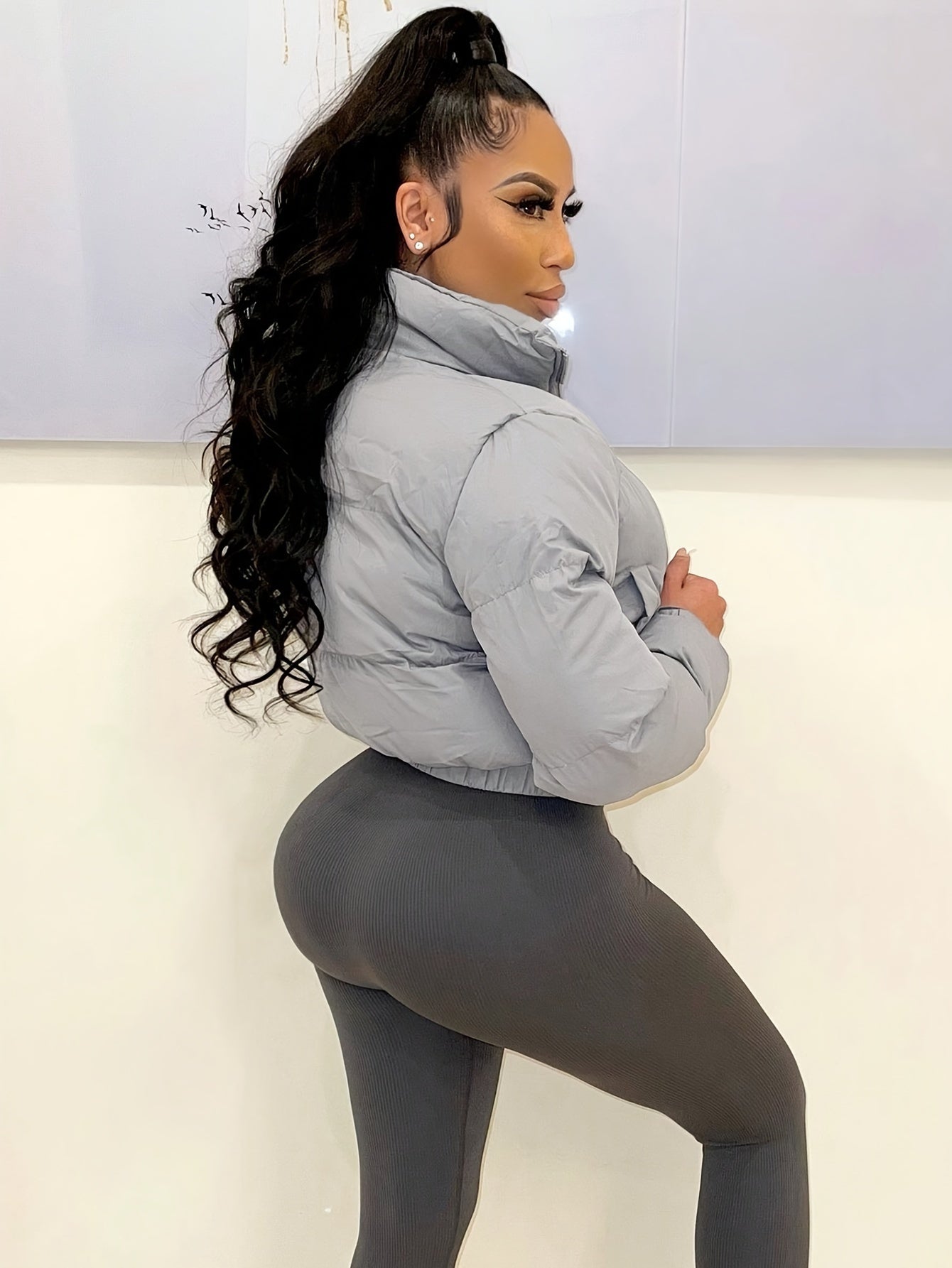 Autumn/Winter European and American Short Women's Jacket