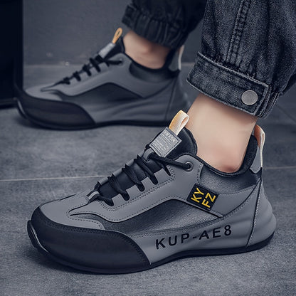 VanWeir Men's Casual Sneakers - Non-Slip, Comfortable Outdoor Footwear with Easy On-Off Design for Every Season