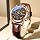 OLEVS Men's Waterproof Leather Band Quartz Watch