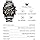 OLEVS Men's Waterproof Luminous Chronograph Watch Gold Black