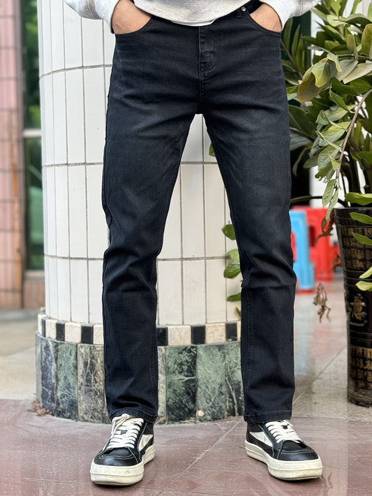 Teen Boys' Slim Fit Casual Long Pants Cotton Blend