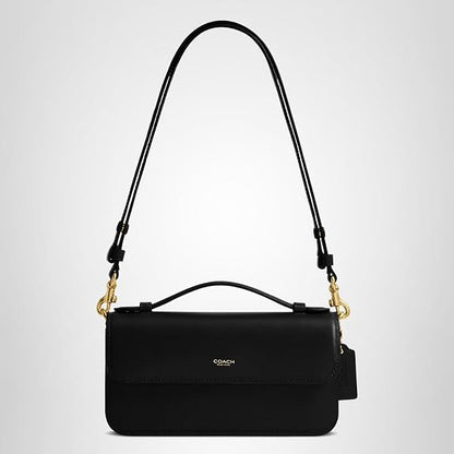 Elora Compact Leather Top Handle Crossbody Bag