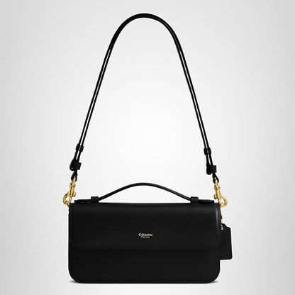 Elora Compact Leather Top Handle Crossbody Bag